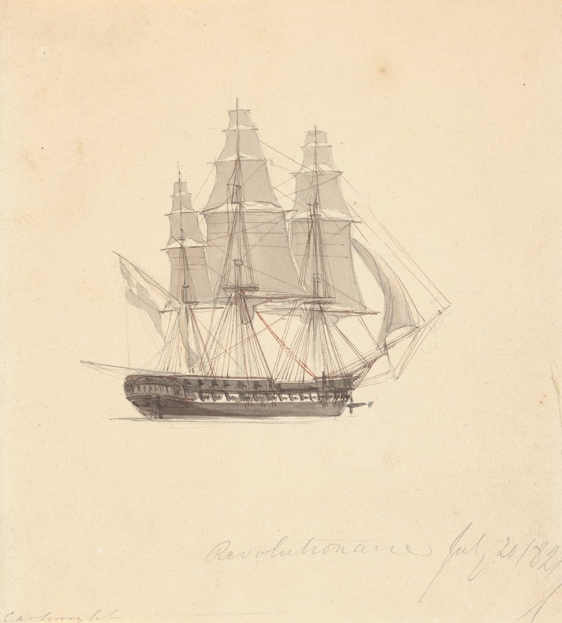 Révolutionnaire 20 juillet 1821 - Joseph Cartwright