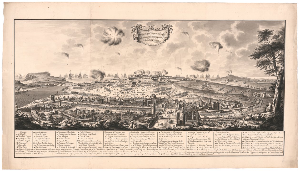 Vue de Minorque par Chiesa - Joseph Chiesa