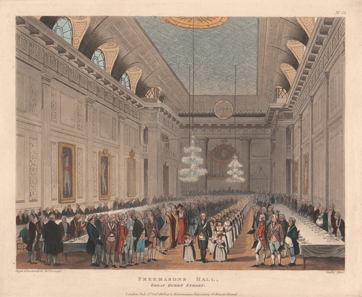 Freemasons Hall, Great Queen Street - Joseph Constantine Stadler