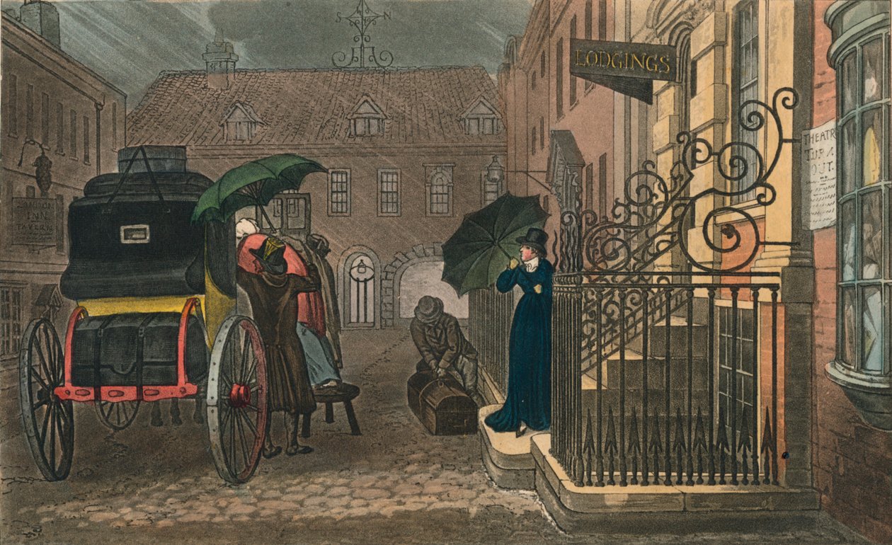 Le départ - Joseph Constantine Stadler