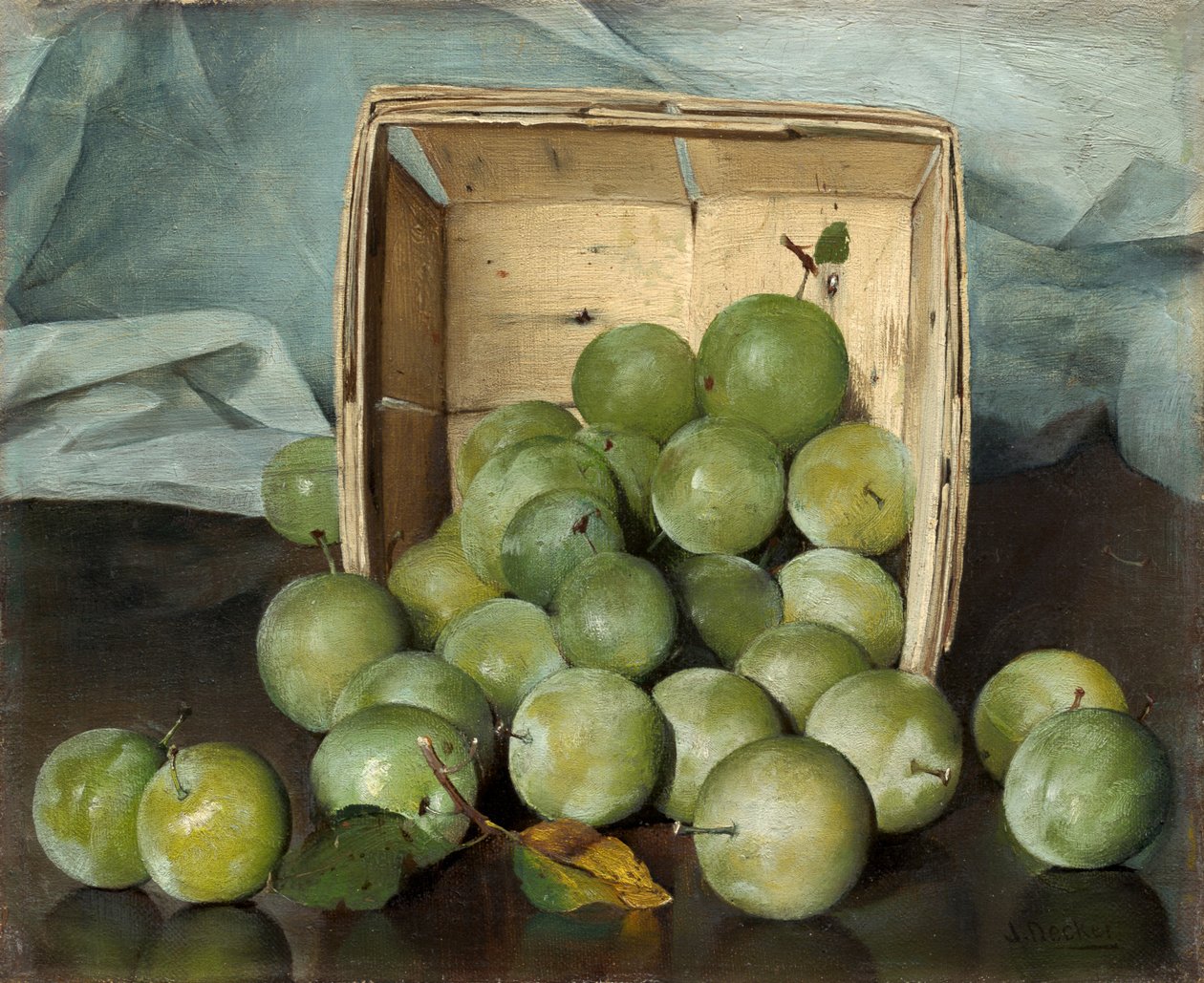 Prunes vertes - Joseph Decker