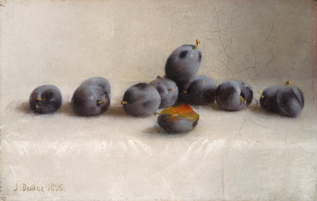 Douze prunes - Joseph Decker