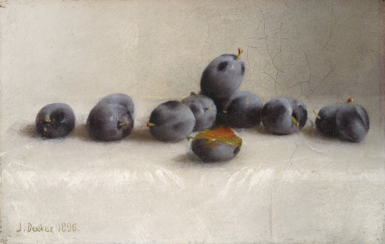Douze prunes - Joseph Decker