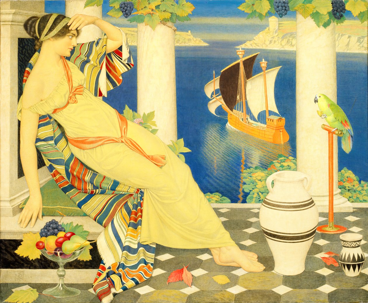 Ariane à Naxos, 1925 - Joseph Edward Southall