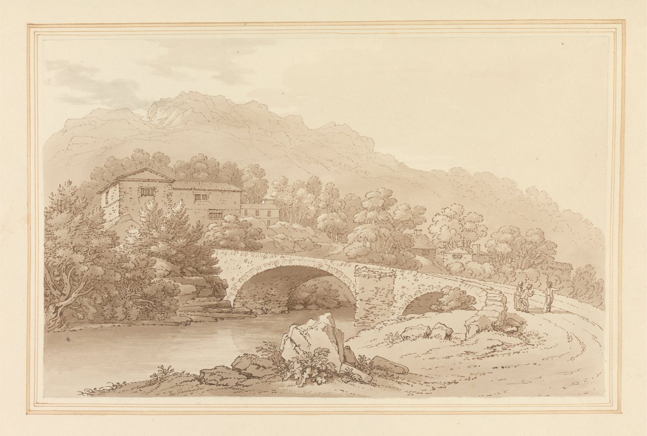 Pont de Brathay - Joseph Farington