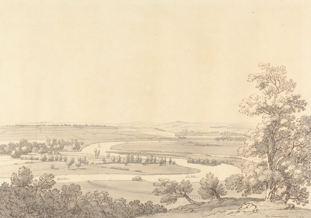 Cookham sur la Tamise, Berkshire - Joseph Farington