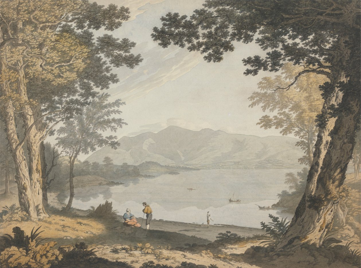 Vue de Skiddaw et Derwentwater - Joseph Farington