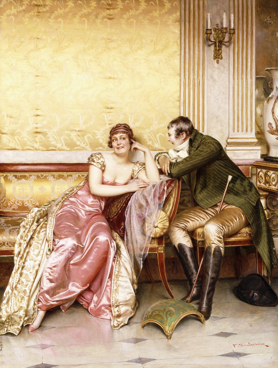 Son prétendant - Joseph Frederick Charles Soulacroix