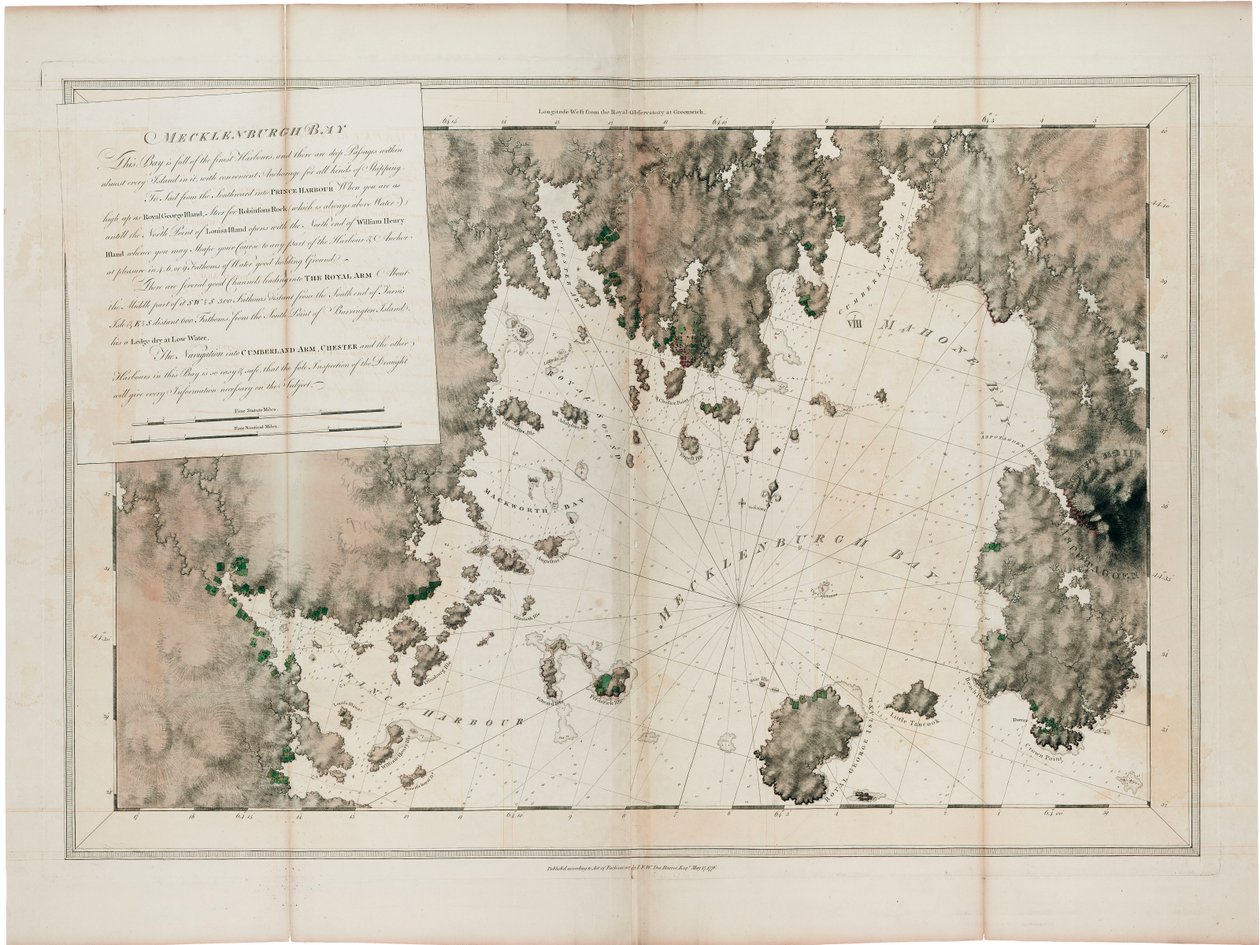 Baie de Mecklembourg - Joseph Frederick Wallet DesBarres
