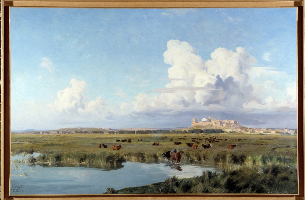 Paysage de Camargue - Joseph Garibaldi