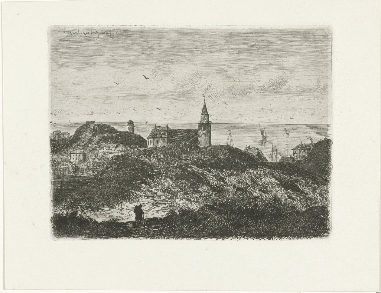 Vue de Scheveningen - Joseph Hartogensis