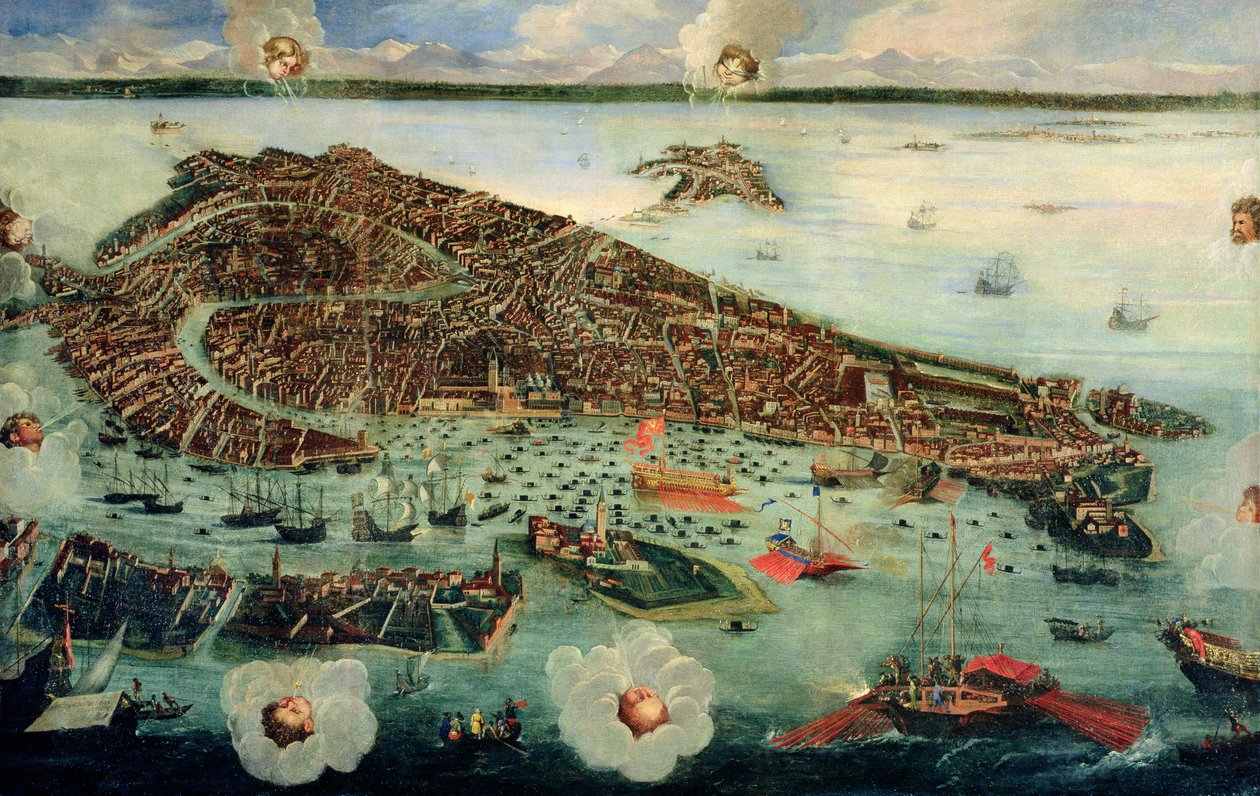 Vue aérienne de Venise - Joseph Heintz der Jüngere