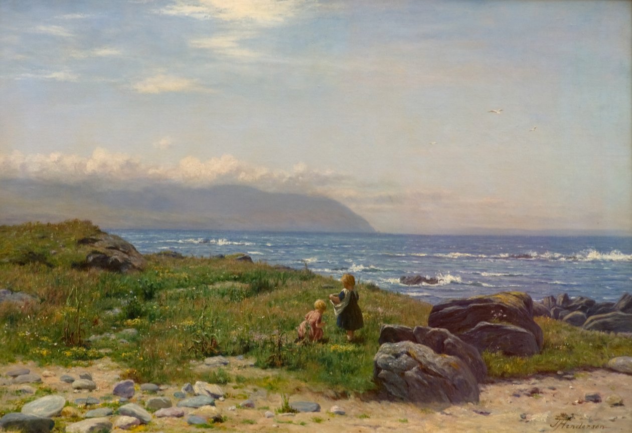 Cueillette de fleurs sauvages - Joseph Henderson