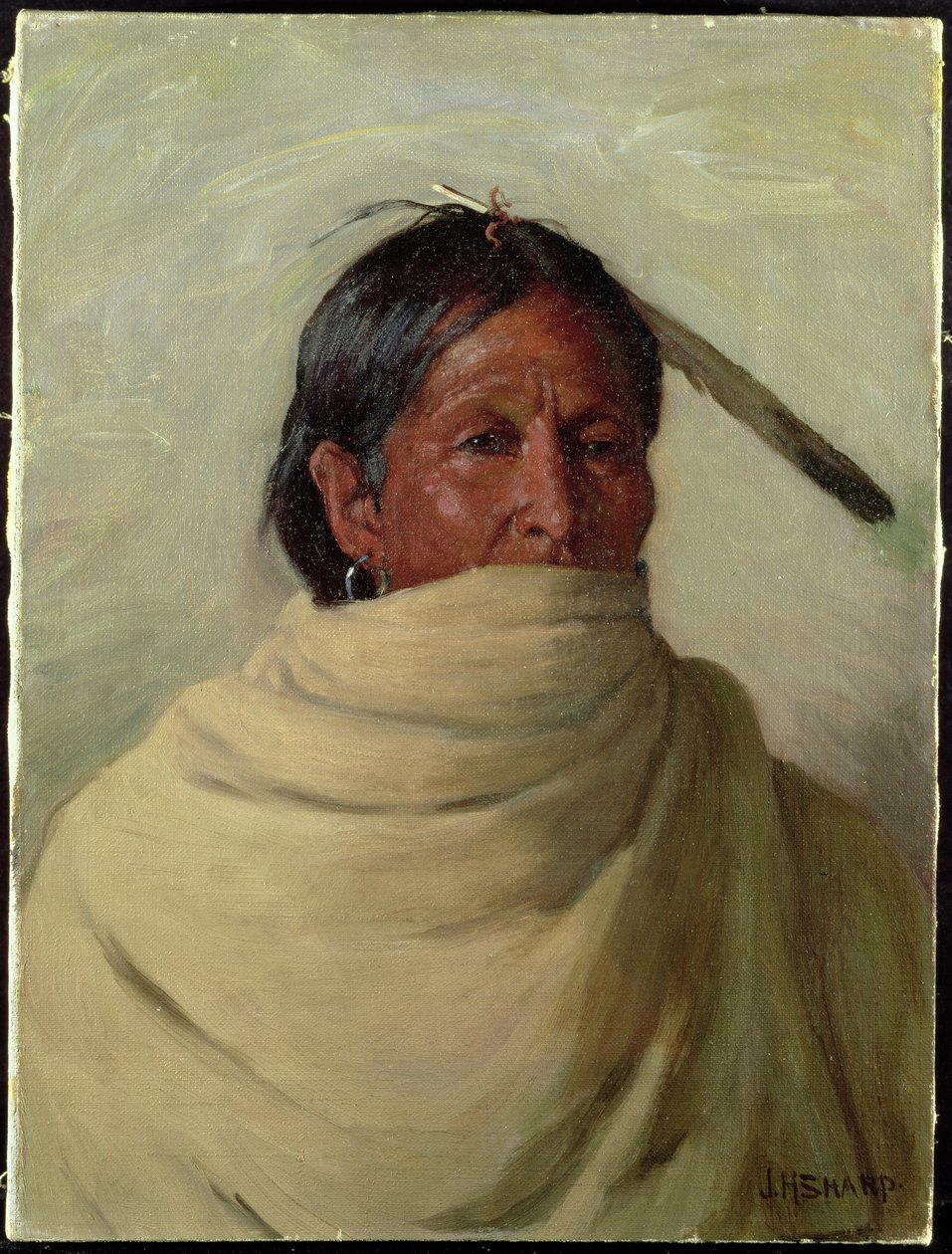 Cerf debout-Taos - Joseph Henry Sharp