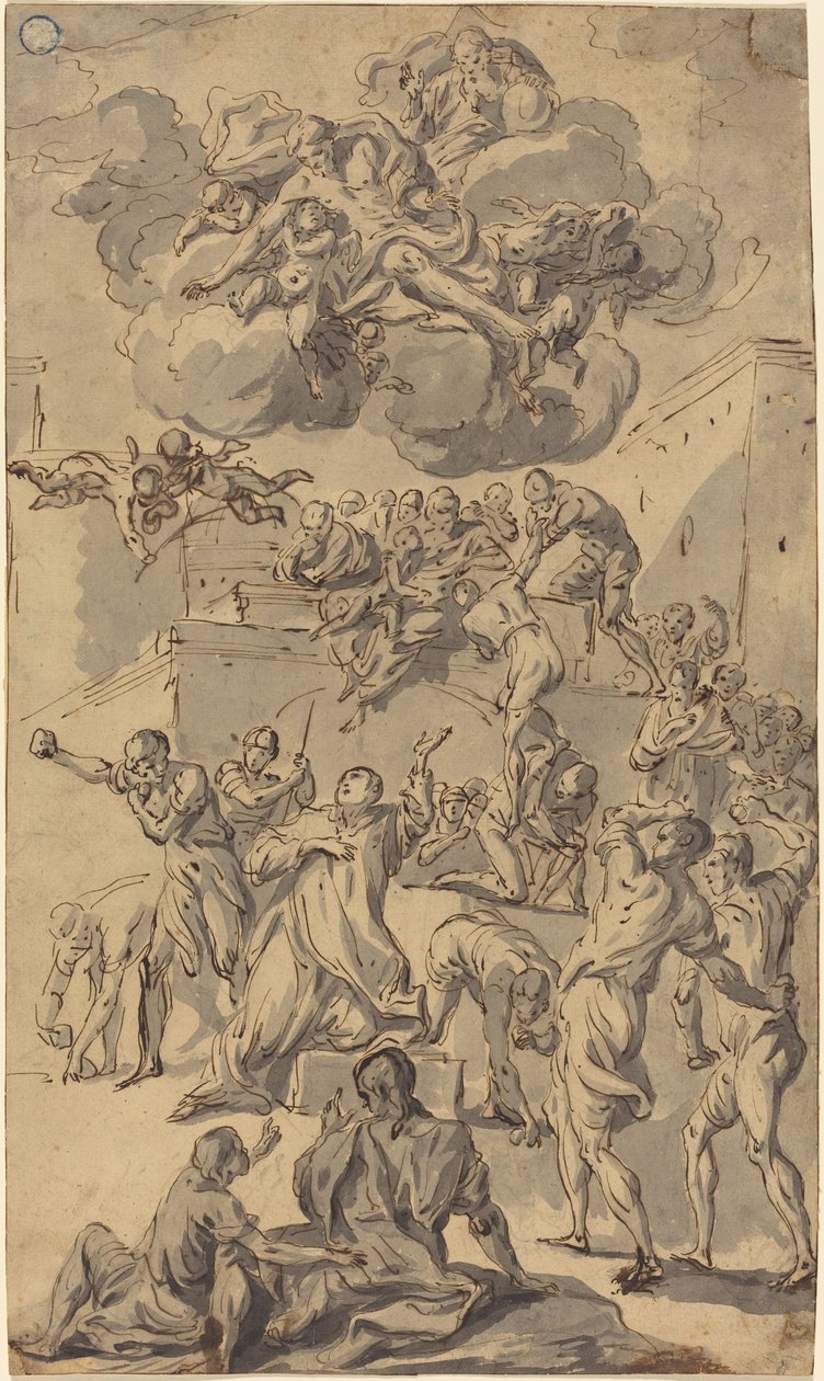 La Lapidation de Saint Étienne - Joseph Ignace François Parrocel
