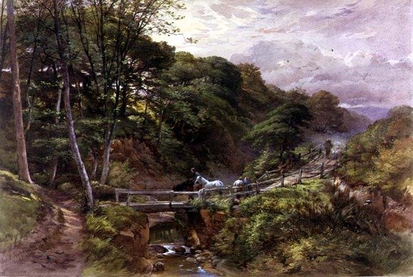 Un ruisseau du Yorkshire - Joseph John Jenkins