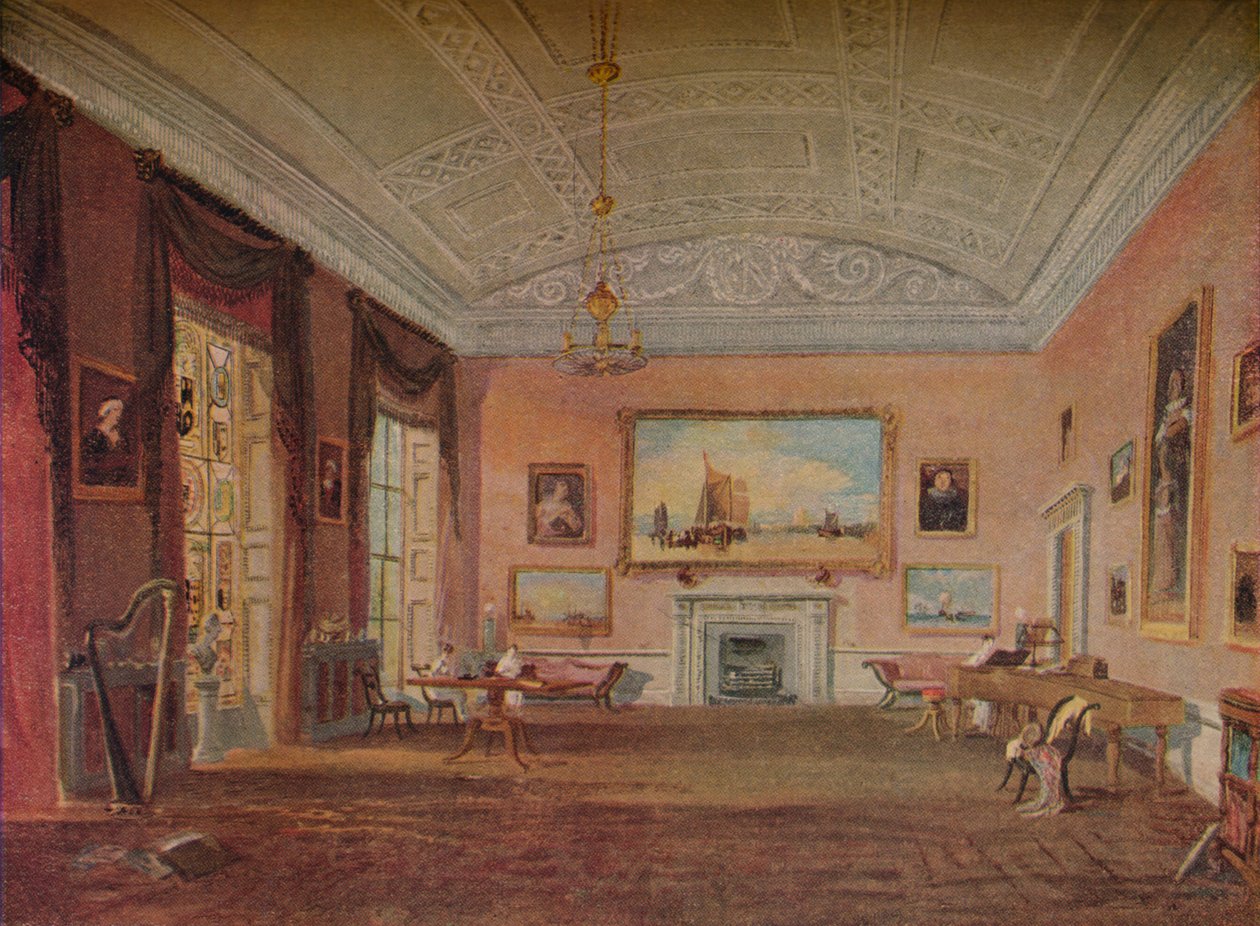 Salon, Farnley, 1818 - Joseph Mallord William Turner