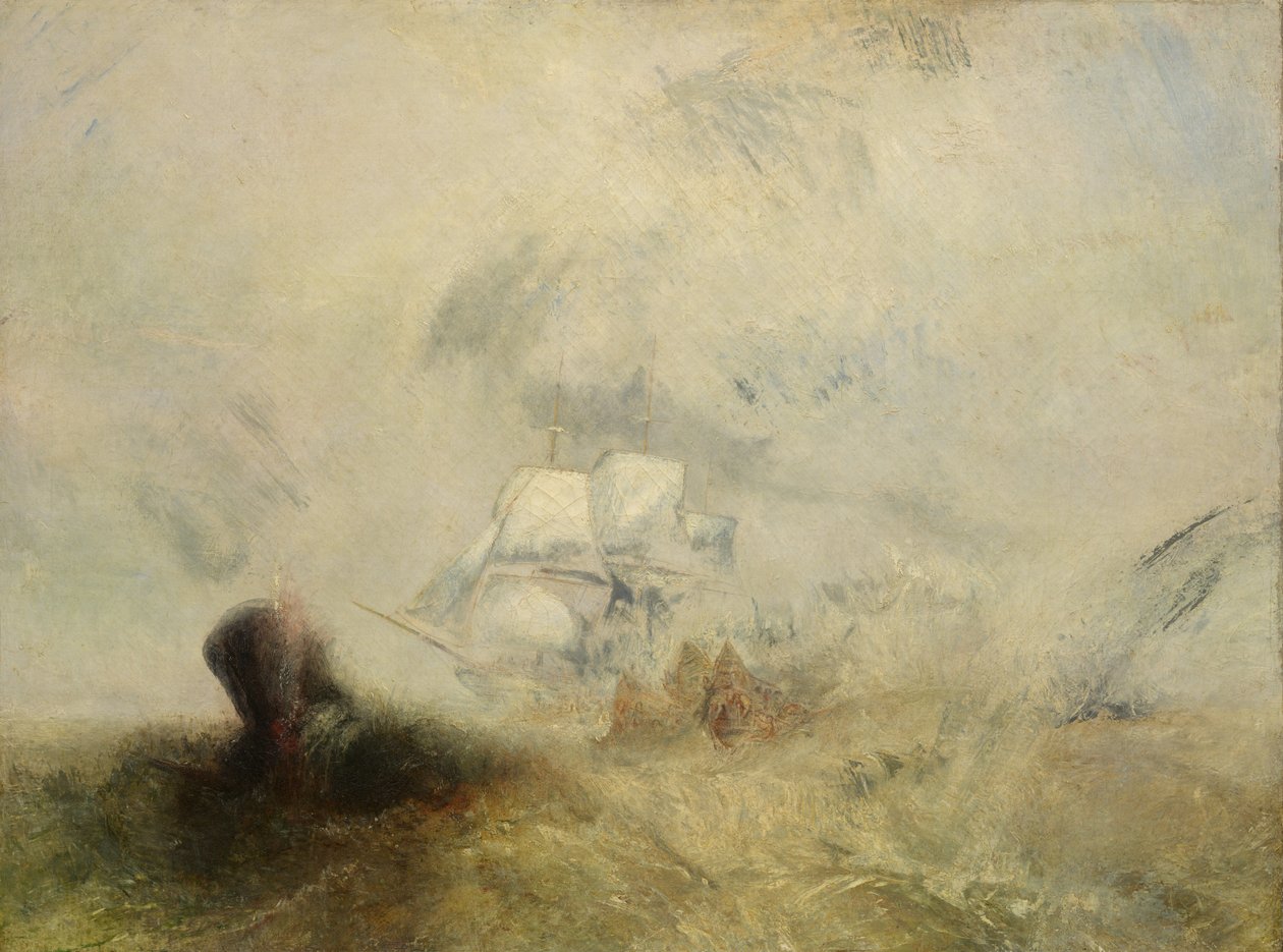 Baleiniers, vers 1845 - Joseph Mallord William Turner