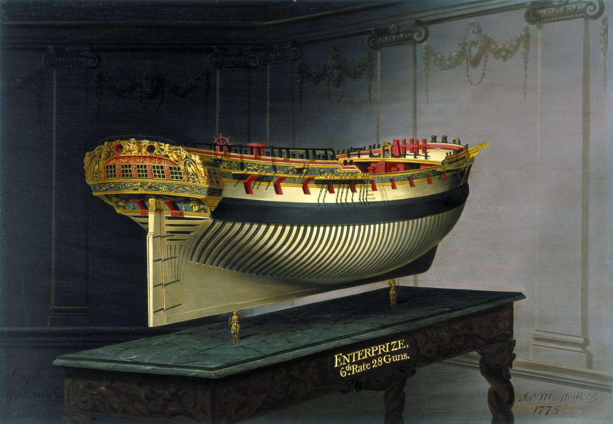 HMS Enterprise, 1775 - Joseph Marshall