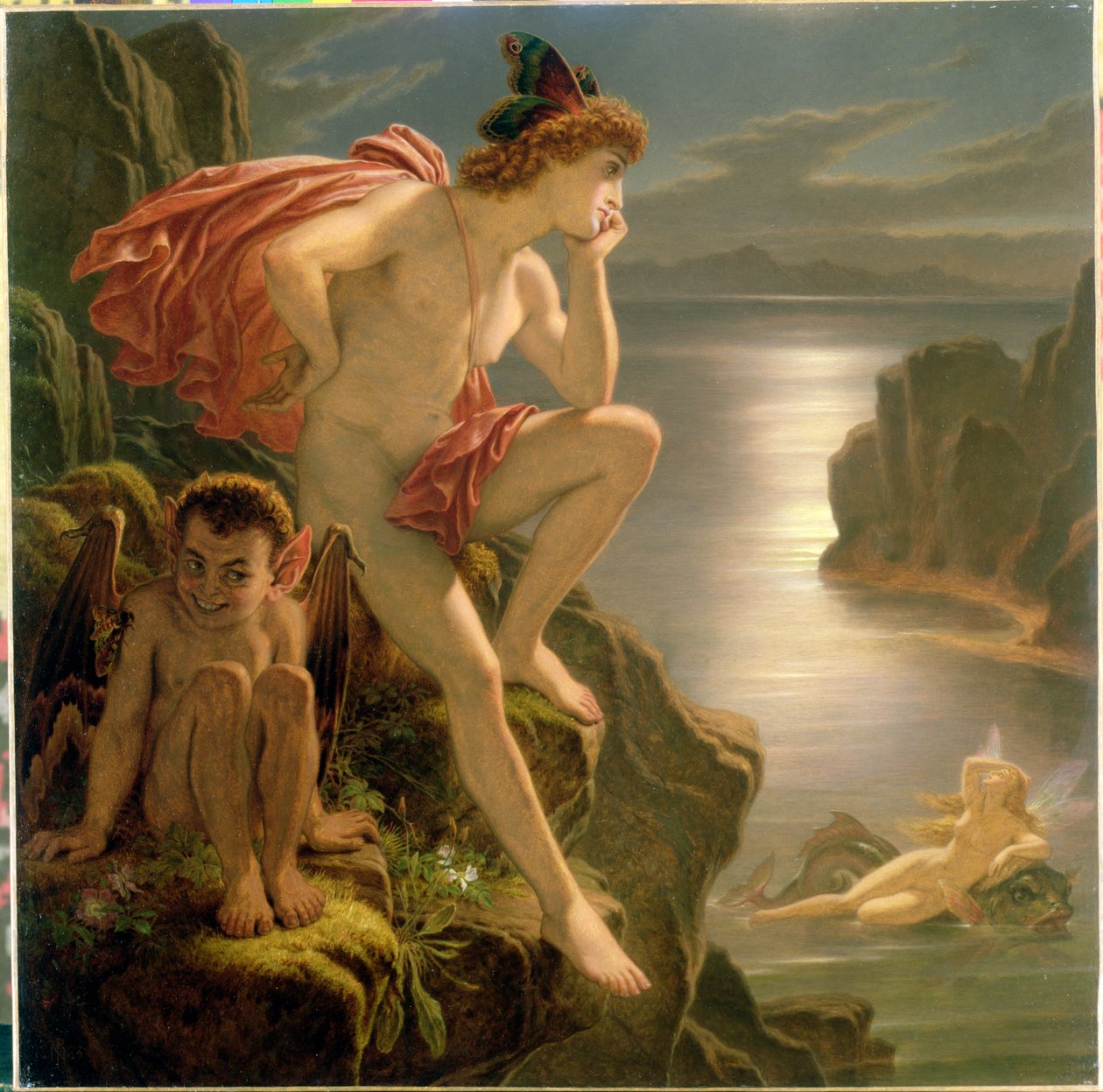 Oberon et la sirène - Joseph Noel Paton