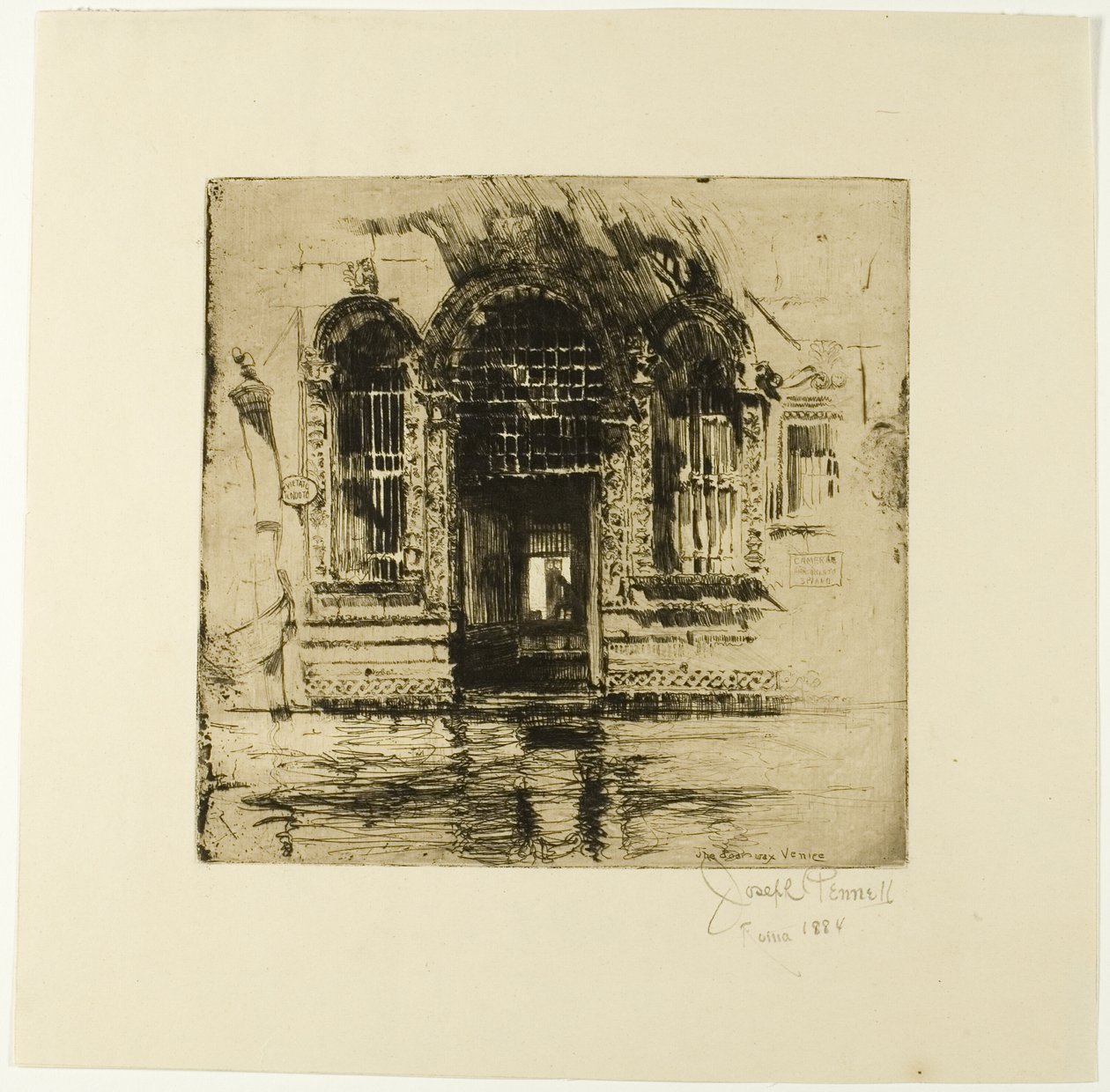 Porte, Venise - Joseph Pennell