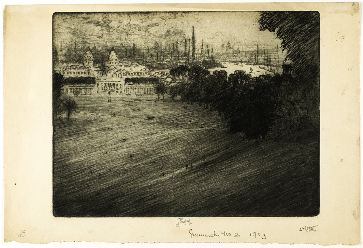 Parc de Greenwich, n° 2 - Joseph Pennell