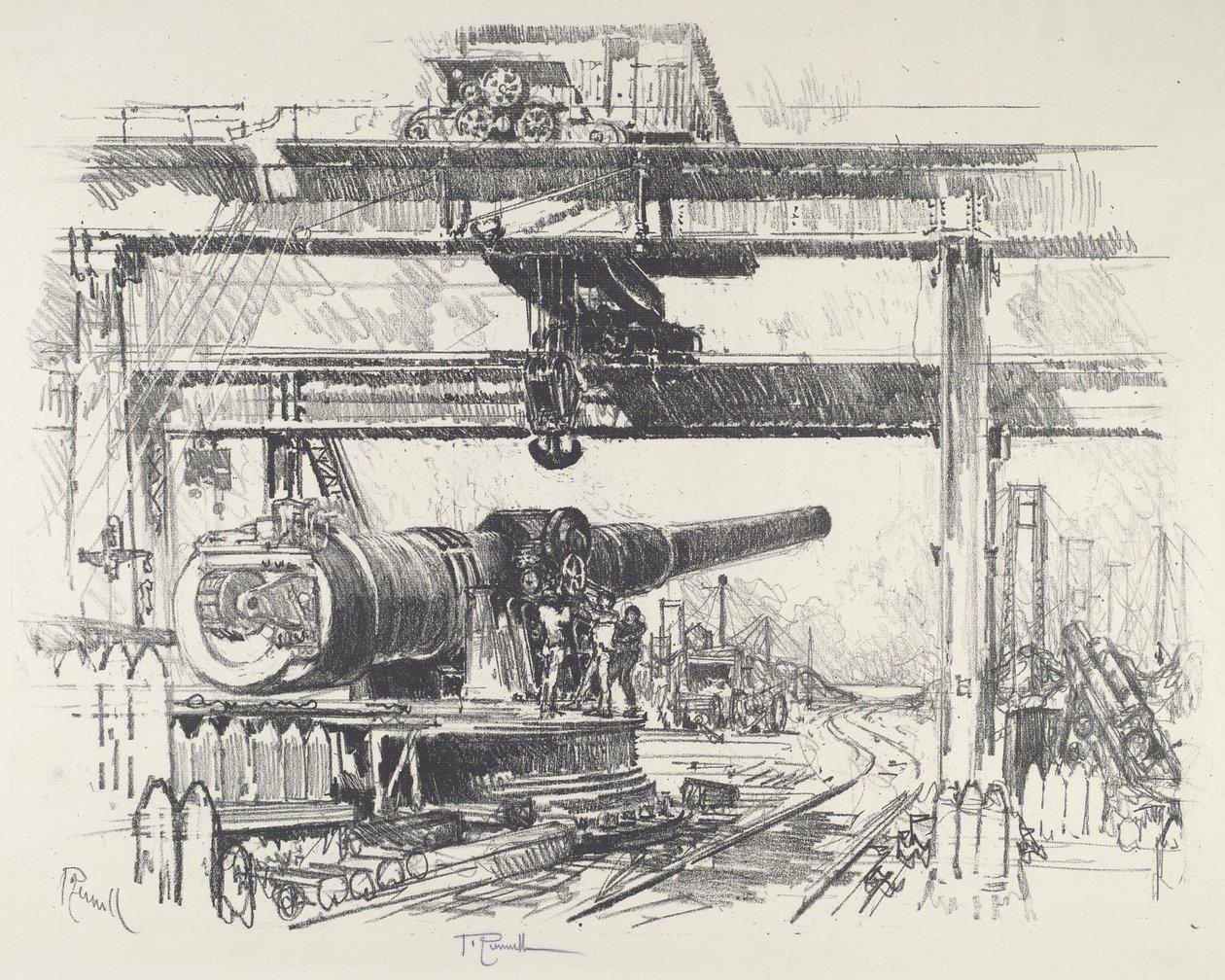 Test de Canons - Joseph Pennell
