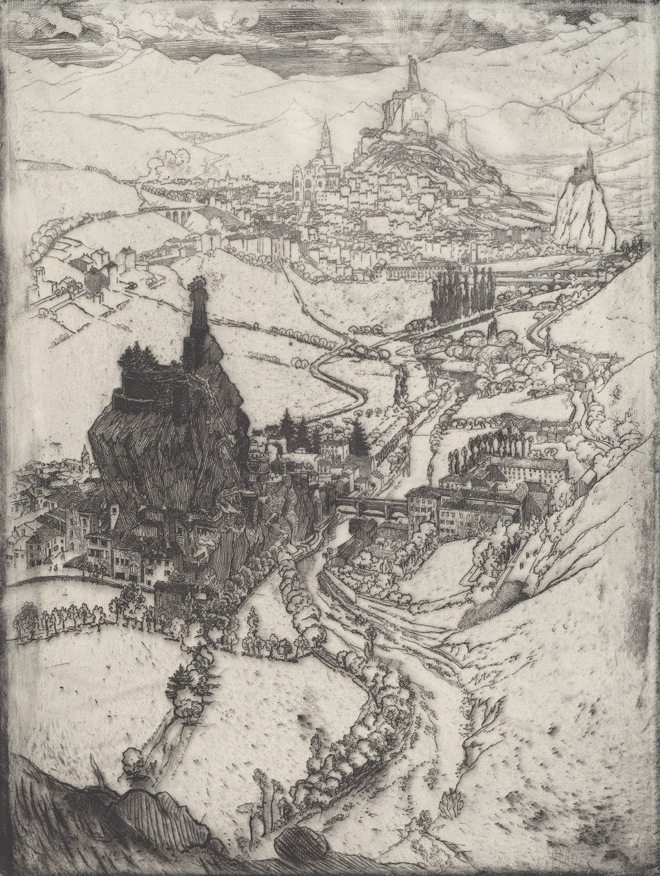 Le Puy, 1894 - Joseph Pennell