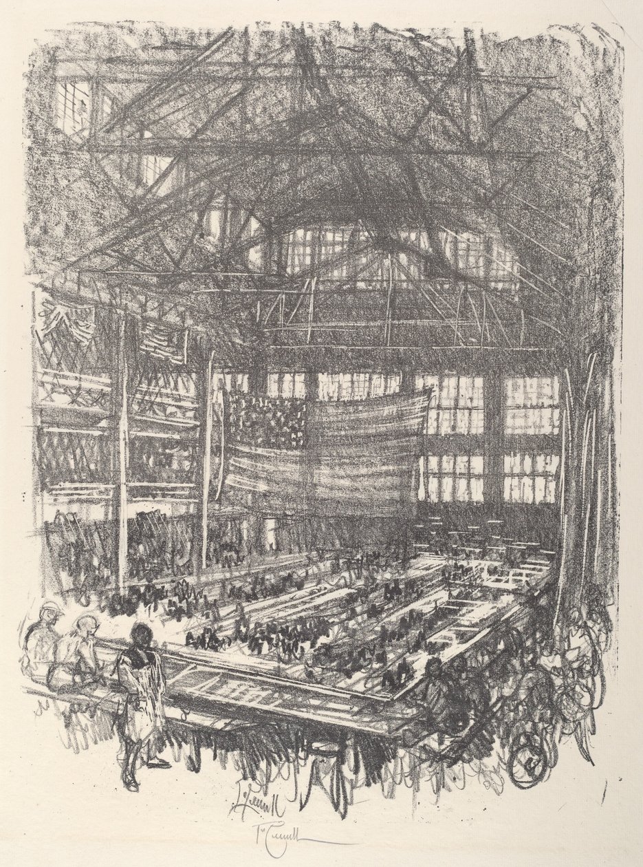 Fabrication de fusils - Joseph Pennell