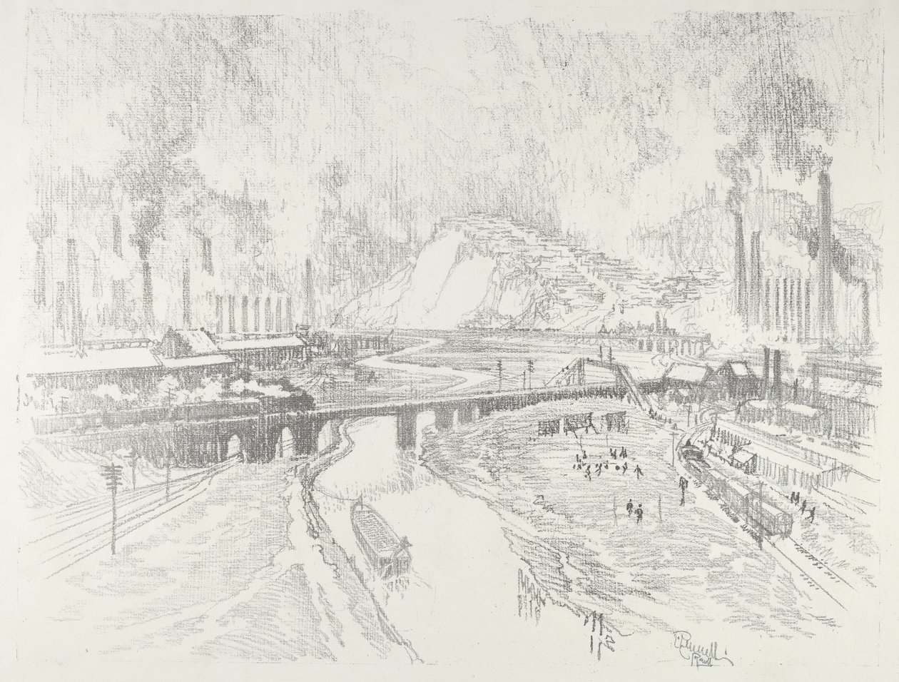 Ville des munitions - Joseph Pennell