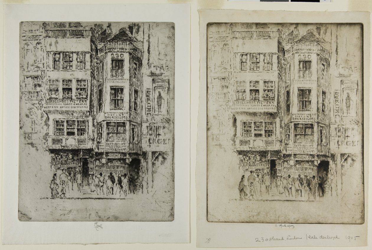 No. 230 Strand - Joseph Pennell
