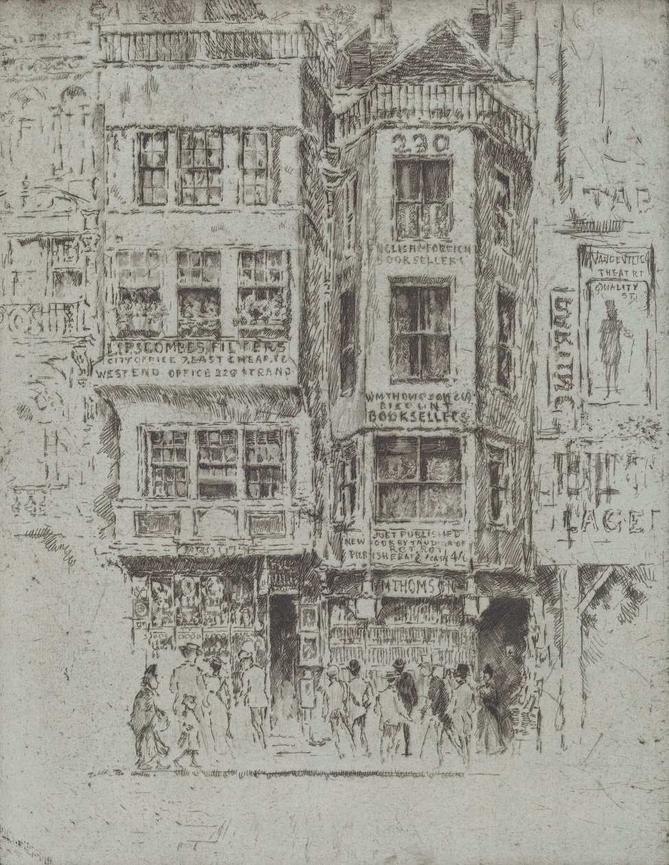 No. 230 Strand, 1903 - Joseph Pennell