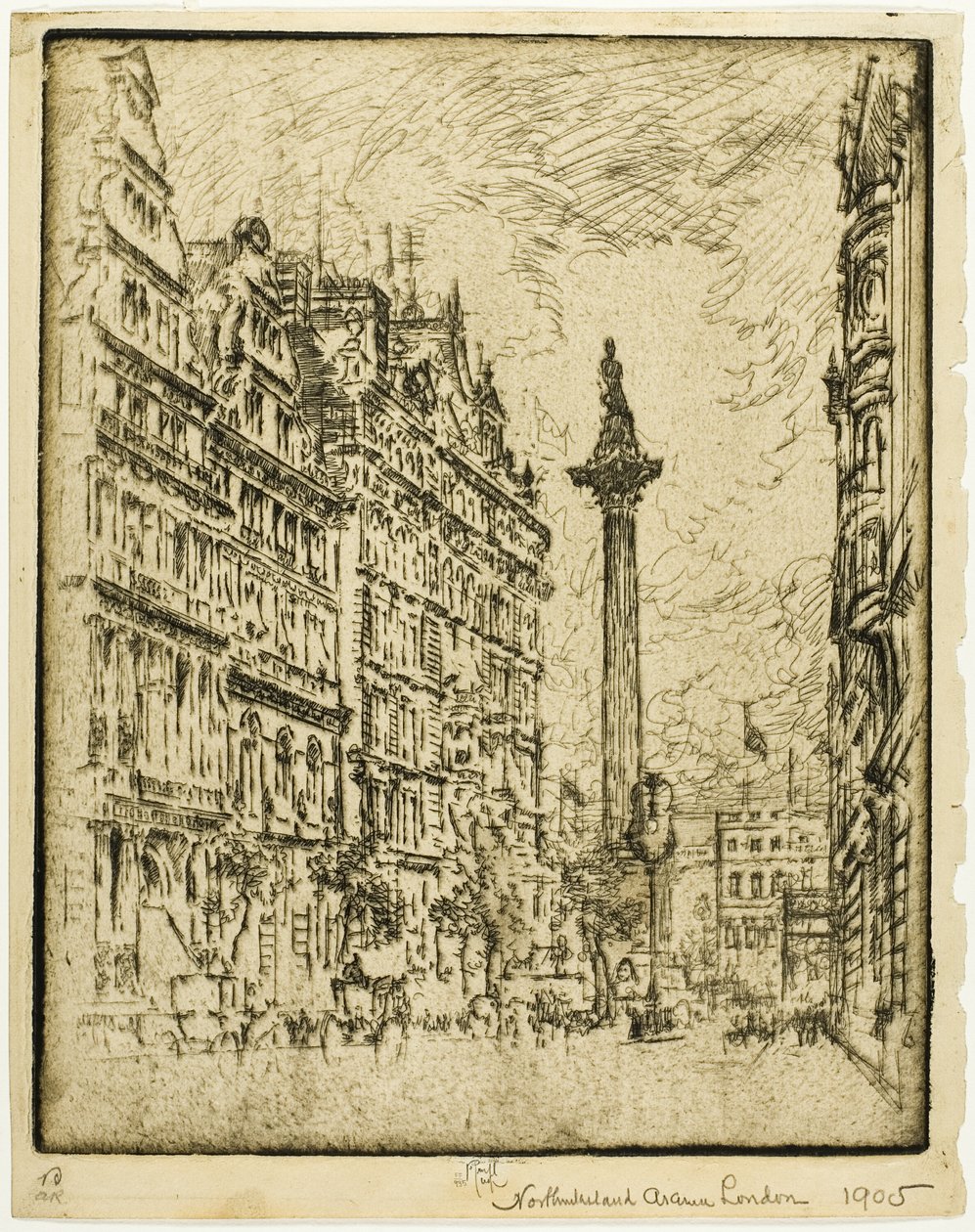 Avenue Northumberland - Joseph Pennell