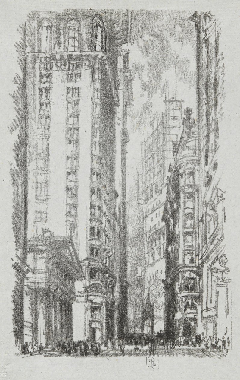 Pine Street, n°6 dans la collection Iconophile Club - Joseph Pennell