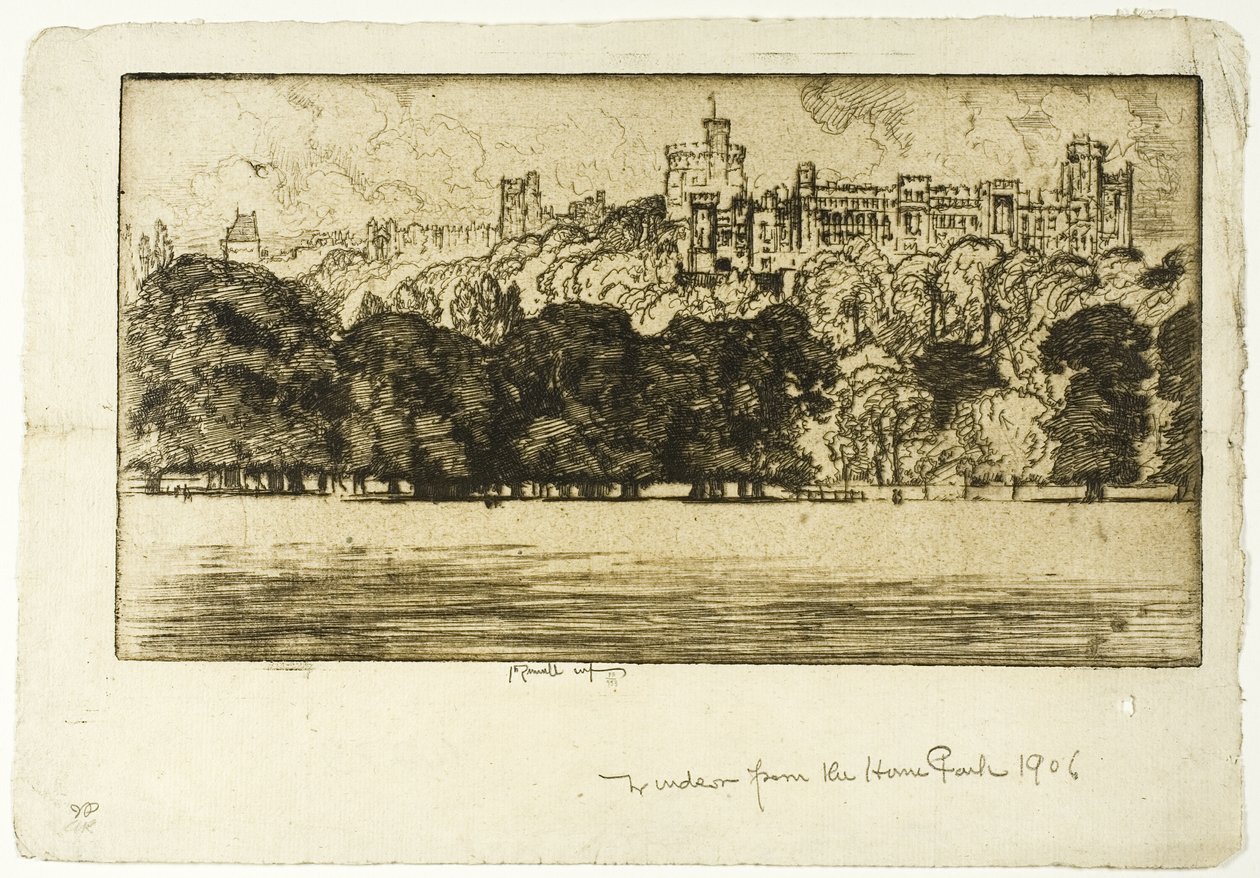 Royal Windsor - Joseph Pennell