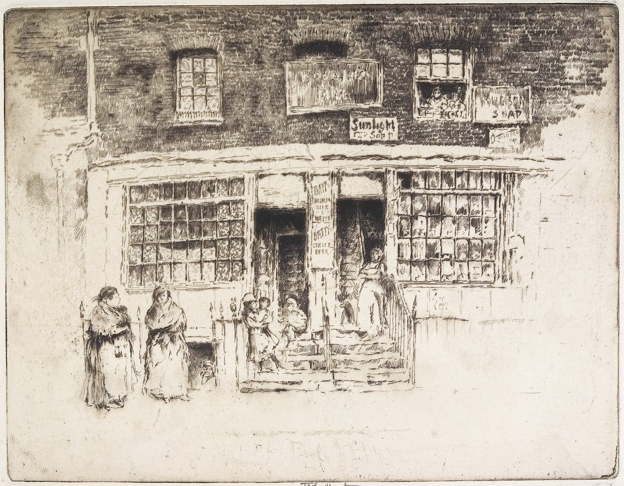 Savon Sunlight, 1905 - Joseph Pennell