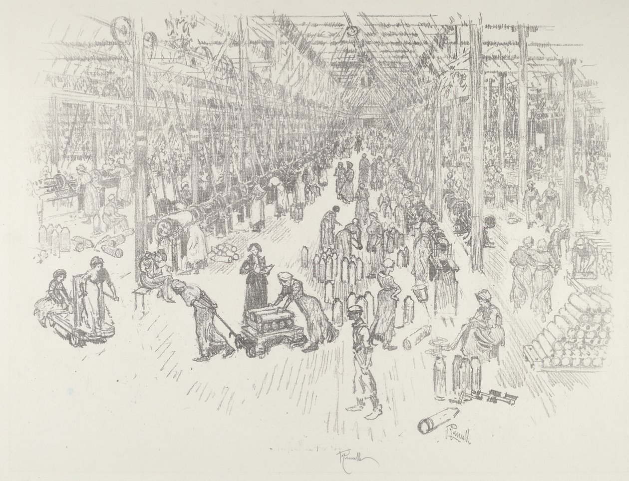 La baie des mille filles - Joseph Pennell