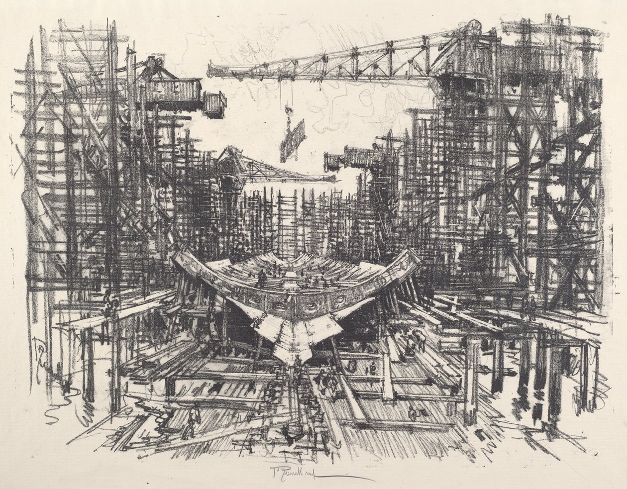 La Quille - Joseph Pennell