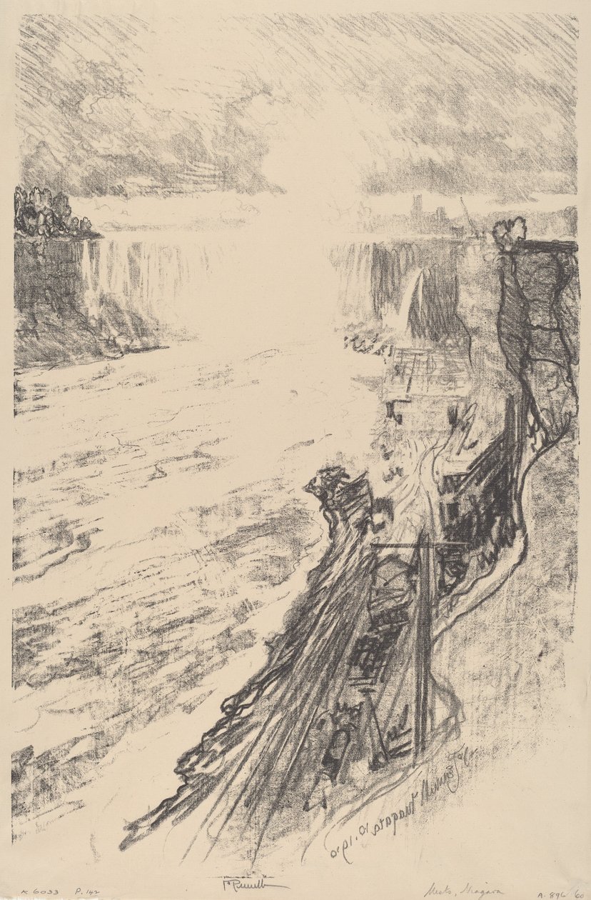 Le Mystère de la Brume, 1910 - Joseph Pennell