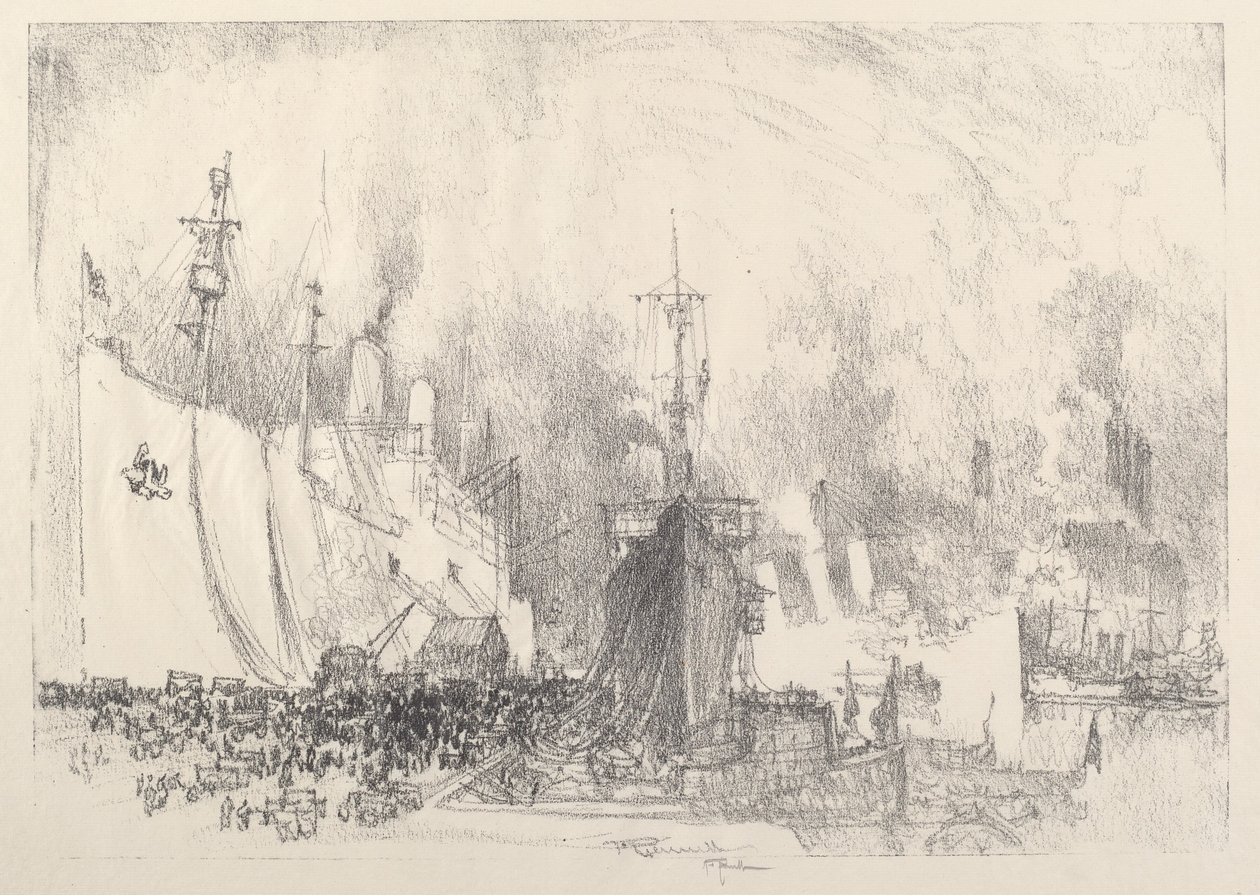 Les Transports - Joseph Pennell