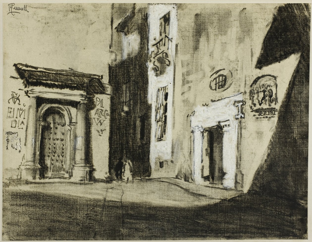 Rues de Tolède - Joseph Pennell