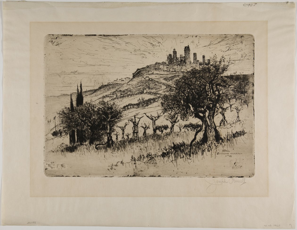 Tours de San Gimignano, à l