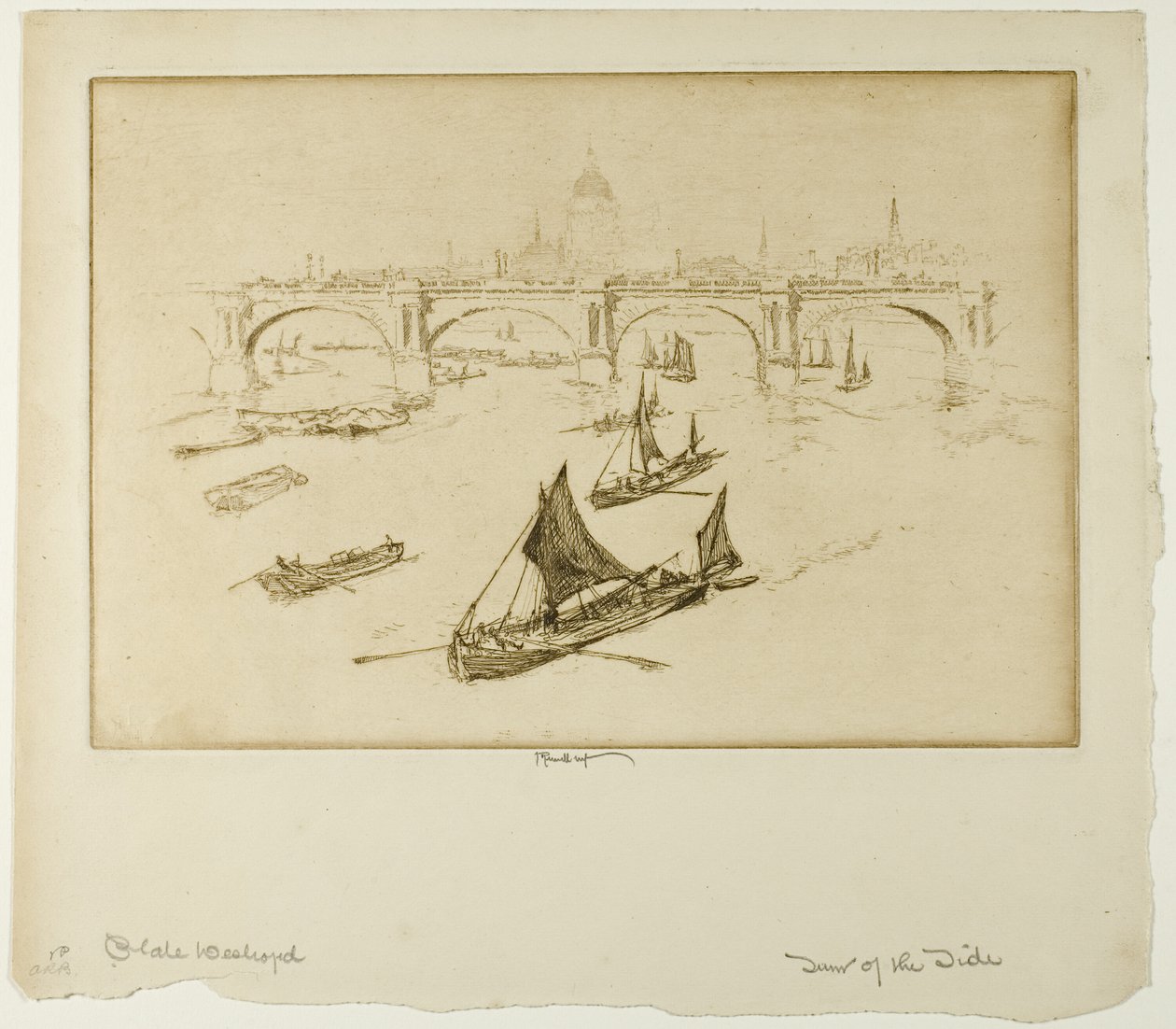 Pont de Waterloo - Joseph Pennell