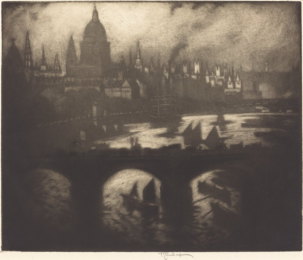 La ville de Wren - Joseph Pennell