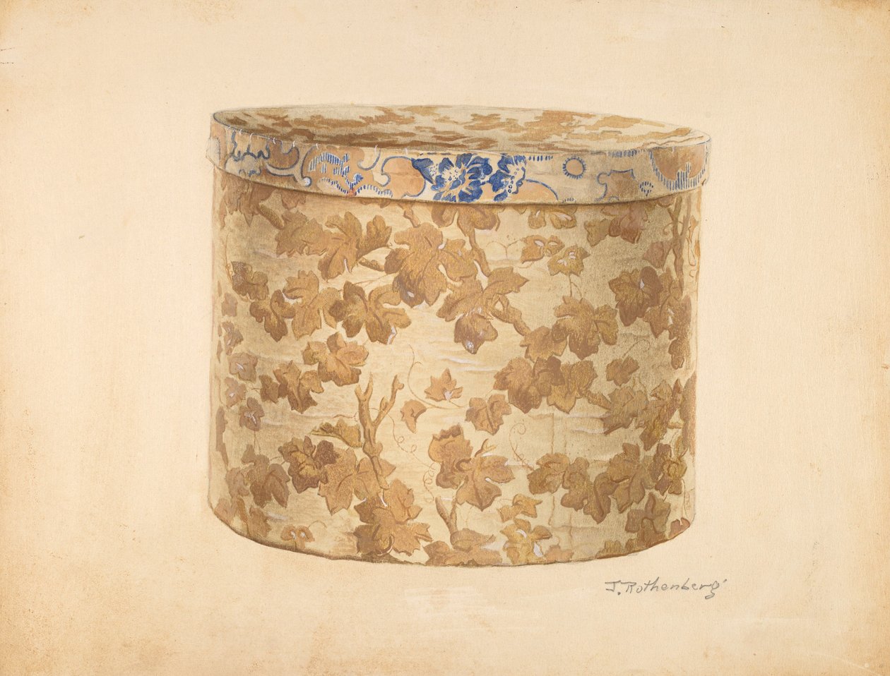 Boîte à chapeaux, vers 1939 - Joseph Rothenberg