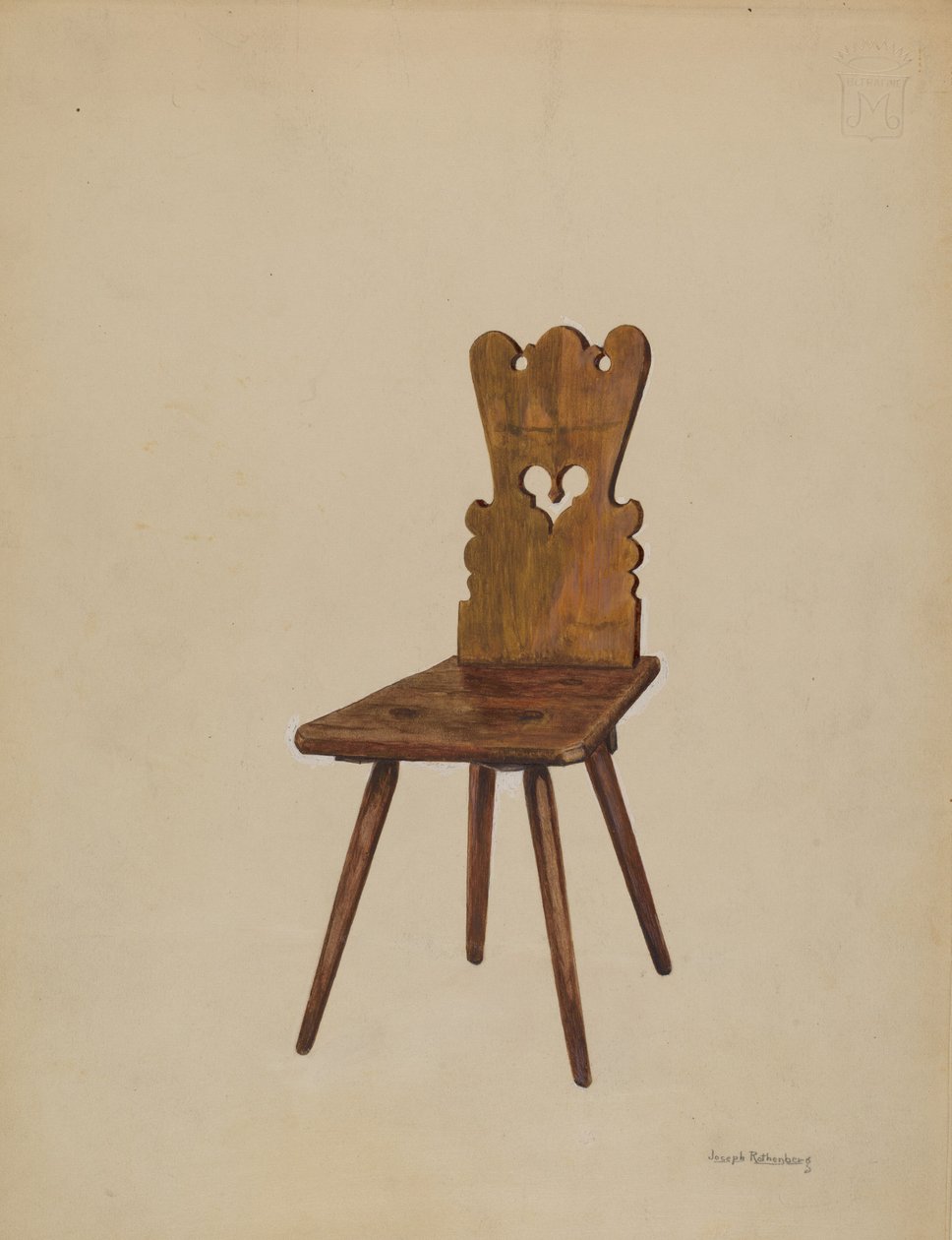 Chaise Latérale, 1936 - Joseph Rothenberg