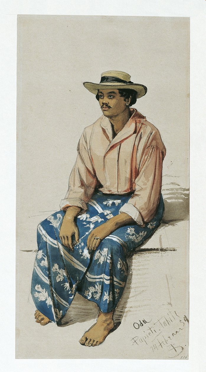 Indigène de Tahiti - Joseph Selleny