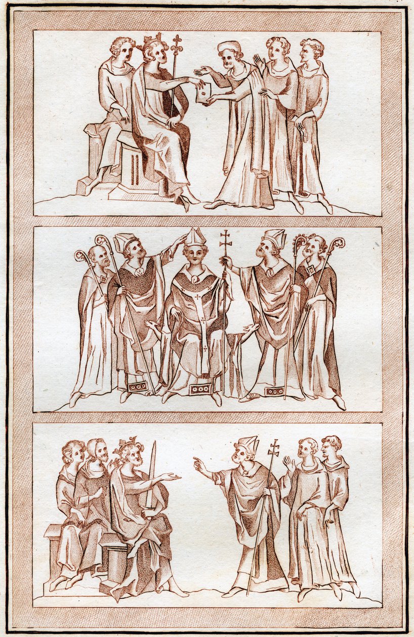 La vie de Thomas Becket, 1801 - Joseph Strutt