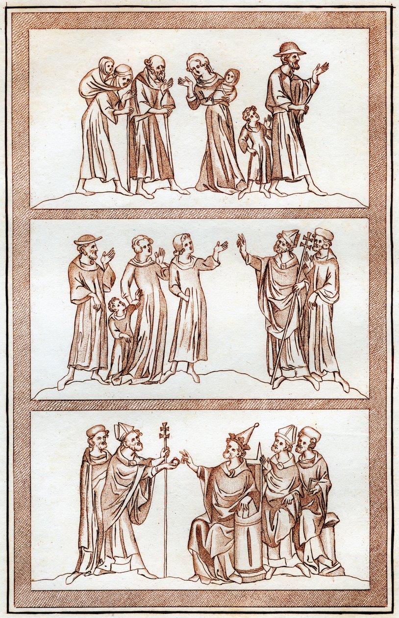 La vie de Thomas Becket, 1801 - Joseph Strutt