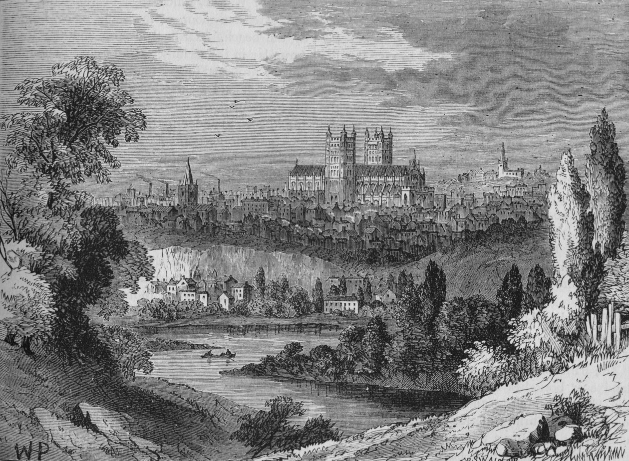 Exeter, vers 1880 - Joseph Swain